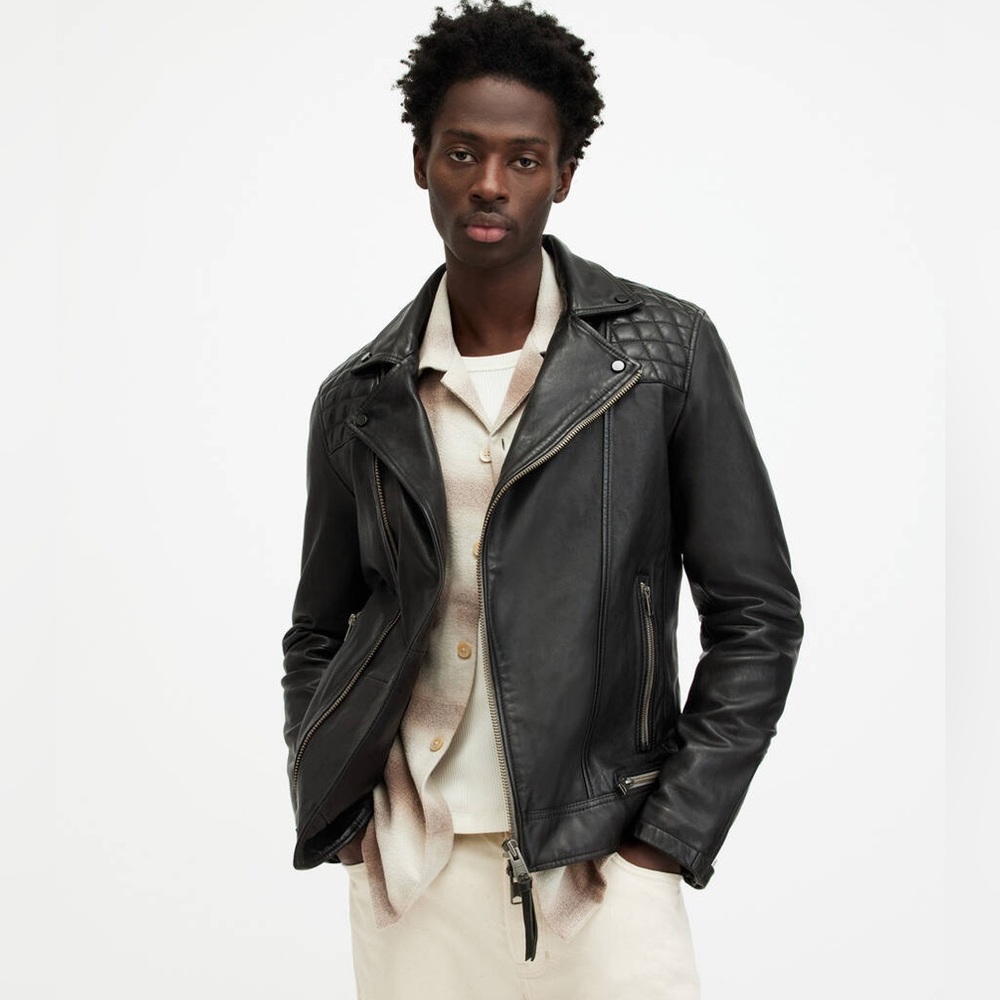 ALL SAINTS CONROY LEATHER JACKET